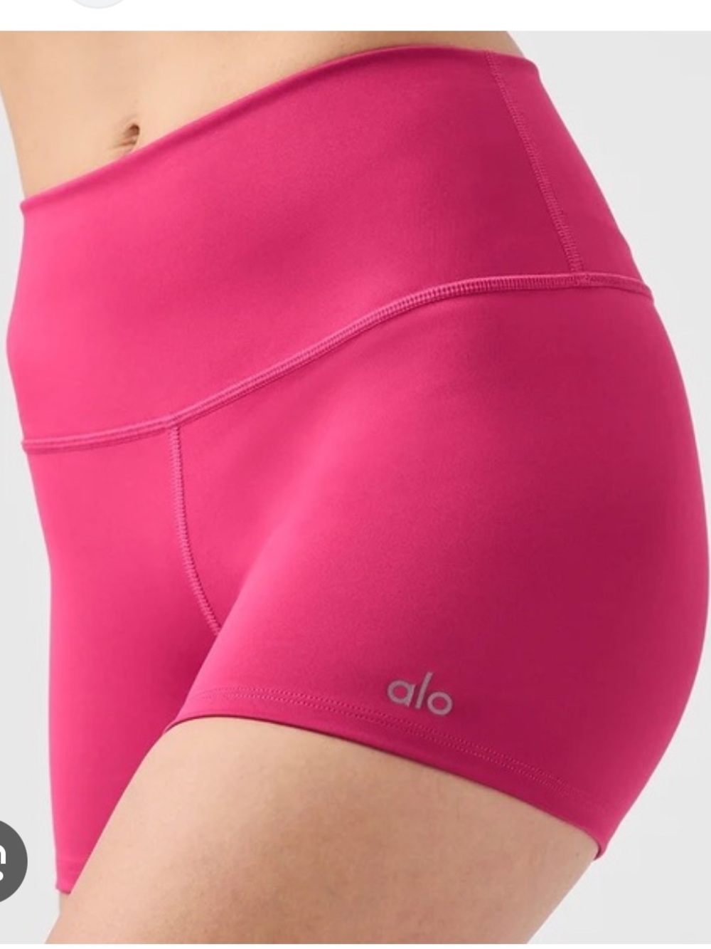 ALO Yoga High-Waist Airlift 3" Shorts in summer crush pink XS